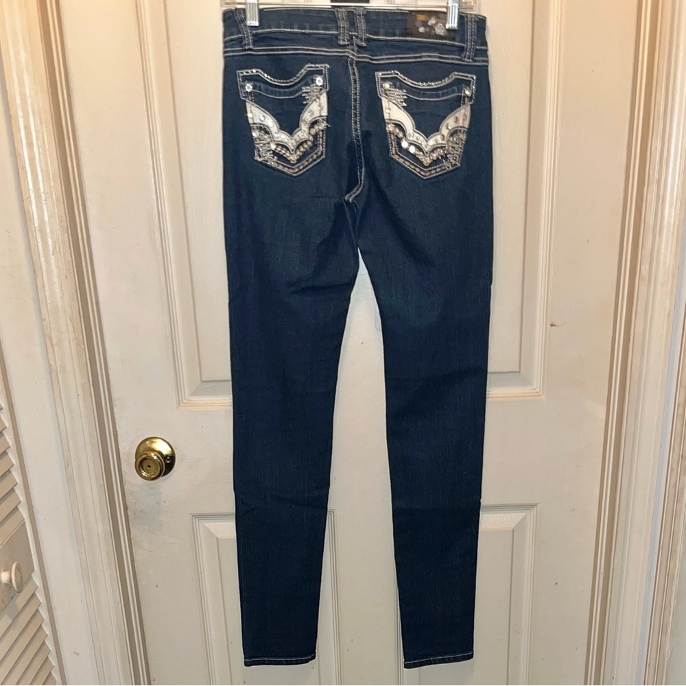 MI-JEANS Women’s Skinny Denim Jeans. Sz 5. Waist 30. Inseam 32.